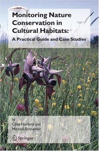 Monitoring nature conservation in cultural habitats