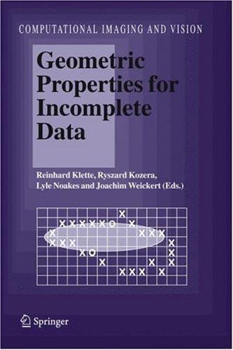 Geometric properties for incomplete data