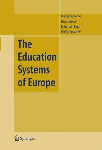 The Education systems of Europe