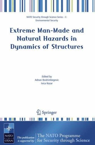 Extreme man-made and natural hazards in dynamics of structures