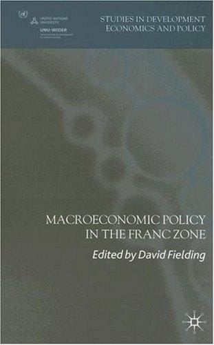 Macroeconomics policy in the franc zone
