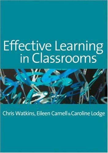 Effective learning in classrooms
