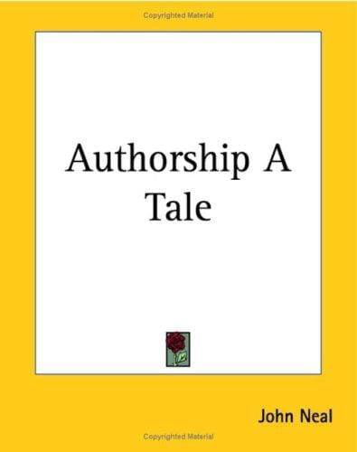 Authorship: A Tale