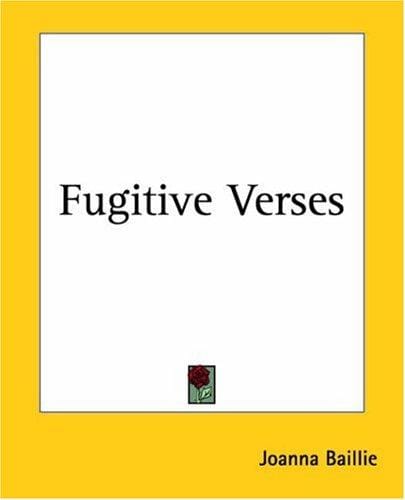Fugitive Verses