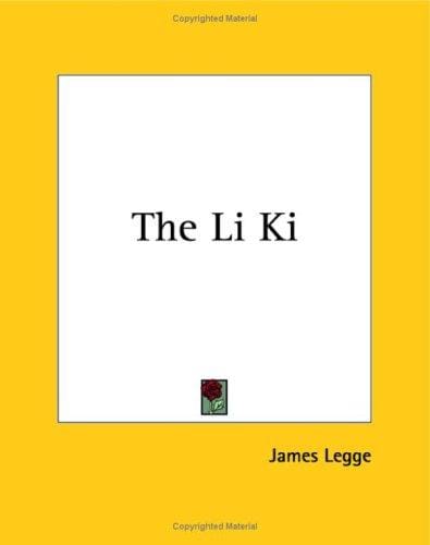 The Li Ki