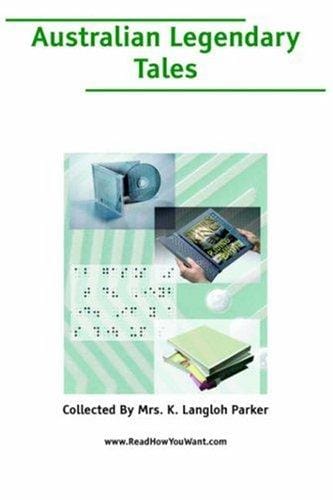 Australian Legendary Tales