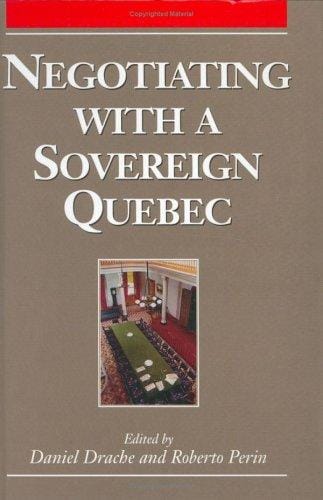 Negotiating with a sovereign Quebec