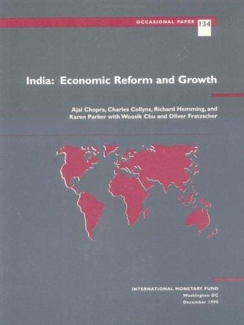 India, economic reform and growth