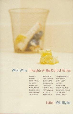 Why I write