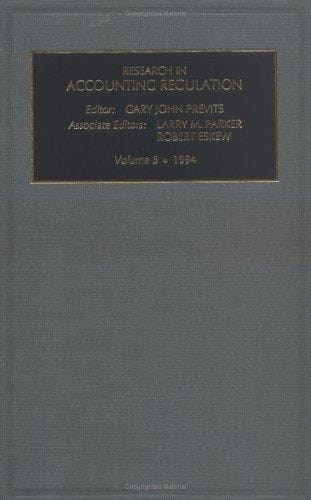 Research in Accounting Regulation