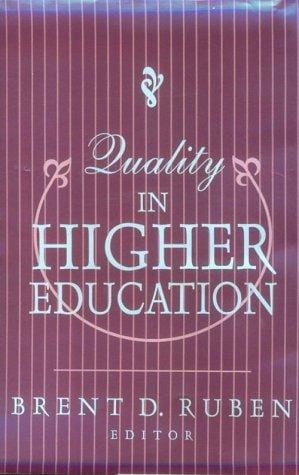 Quality in Higher Education
