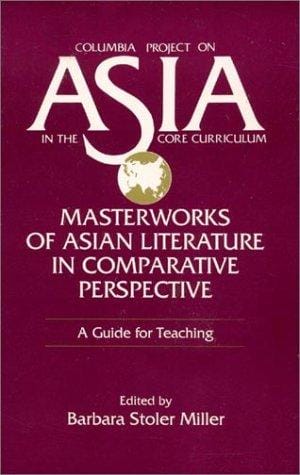 Masterworks of Asian literature in comparative perspective