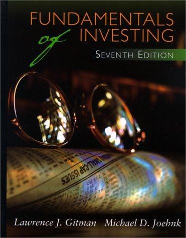Fundamentals of Investing
