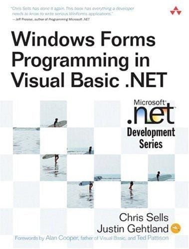 Windows forms programming in Visual Basic .NET