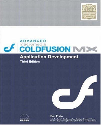 Advanced Macromedia ColdFusion MX