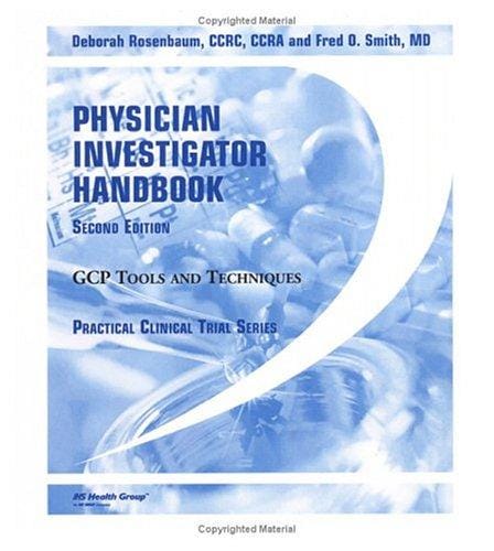 Physician Investigator Handbook