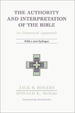 Authority and Interpretation of the Bible
