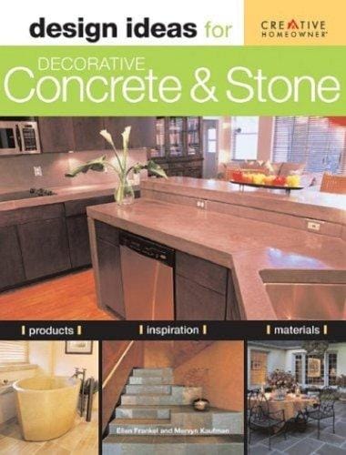 Design ideas for decorative concrete & stone