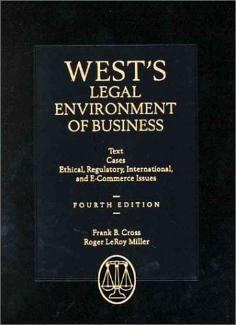 West's legal environment of business
