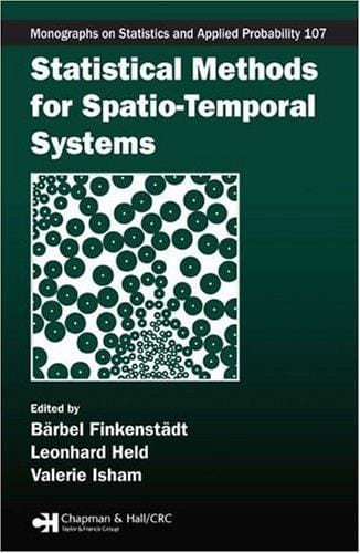 Statistical methods for spatio-temporal systems