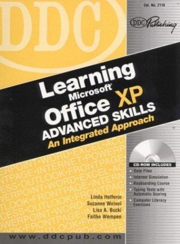 Learning Microsoft Office XP advanced skills