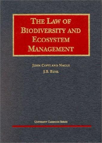 The law of biodiversity and ecosystem management