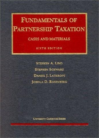 Fundamentals of partnership taxation