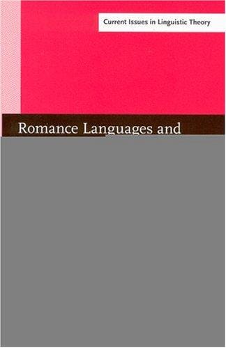 Romance languages and linguistic theory 2002