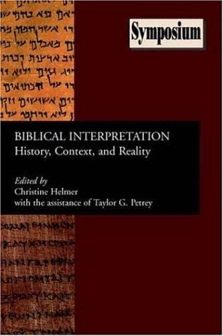 Biblical interpretation