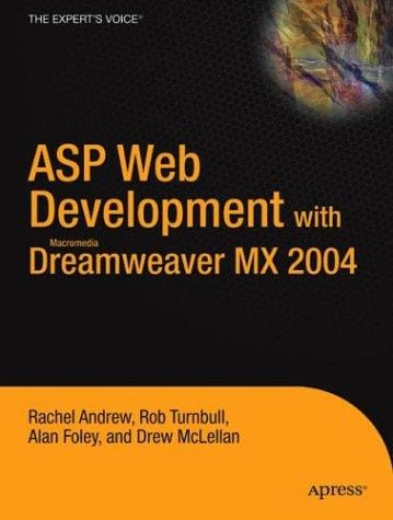 ASP web development with Macromedia Dreamweaver MX 2004