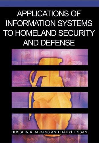 Applications of information systems to homeland security and defense
