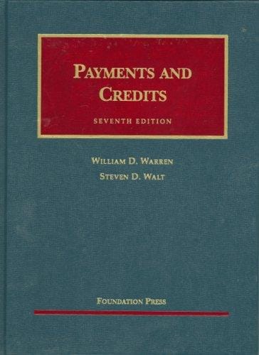 Payments and credits
