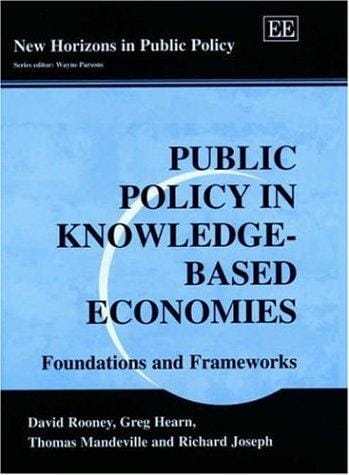 Public policy in knowledge-based economies
