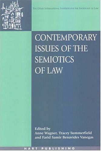 Contemporary issues of the semiotics of law