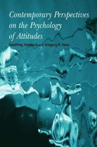 Contemporary perspectives on the psychology of attitudes