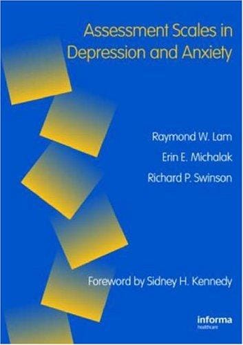 Assessment Scales in Depression and Anxiety (Assessment Scales in Psychiatry)