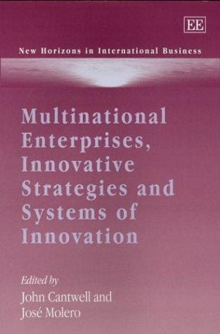 Multinational enterprises, innovative strategies and systems of innovation