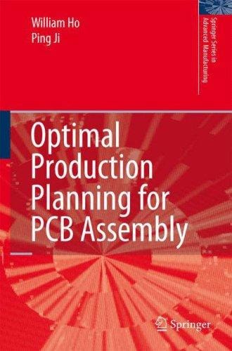 Optimal production planning for PCB assembly