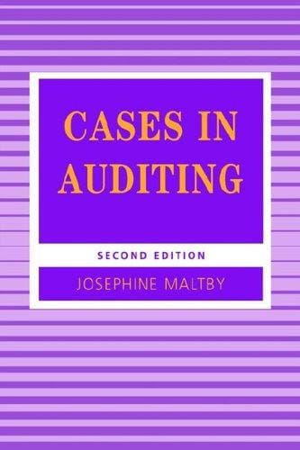 Cases in auditing