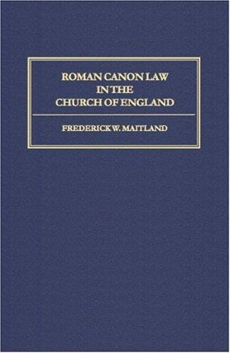 Roman canon law in the Church of England