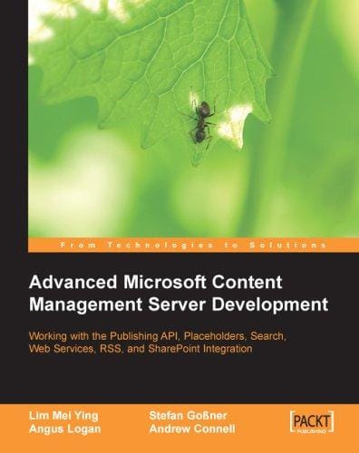 Advanced Microsoft Content Management Server development