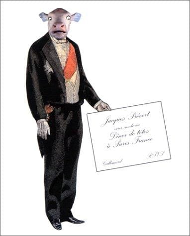 Tentative de description d'un dîner de têtes à Paris, France