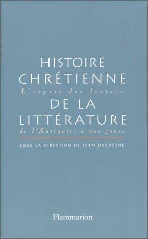 Histoire chrétienne de la littérature