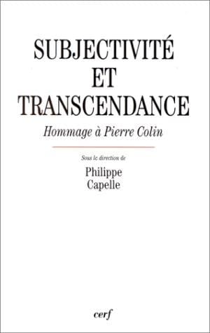 Subjectivité et transcendance