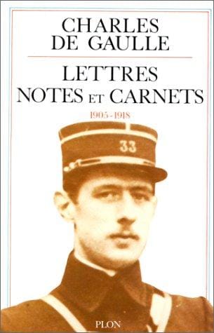 Lettres, notes et carnets