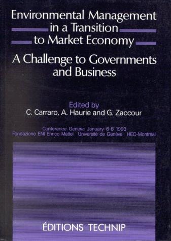 Environmental management in a transition to market economy