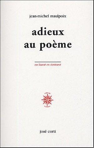 Adieux au poème