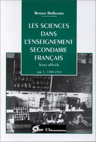 Les sciences dans l'enseignement secondaire français