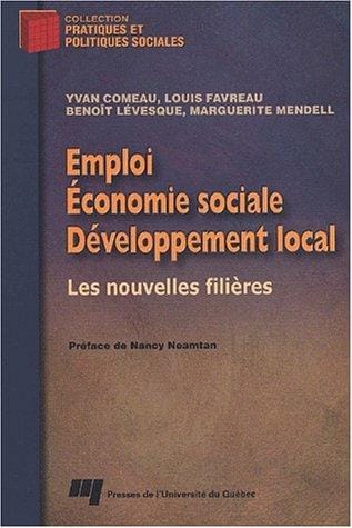 Emploi, économie sociale et développement local