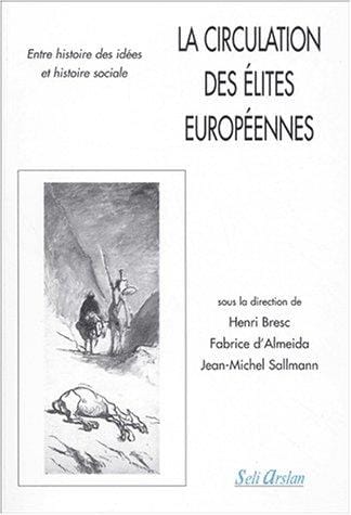 La circulation des élites européennes